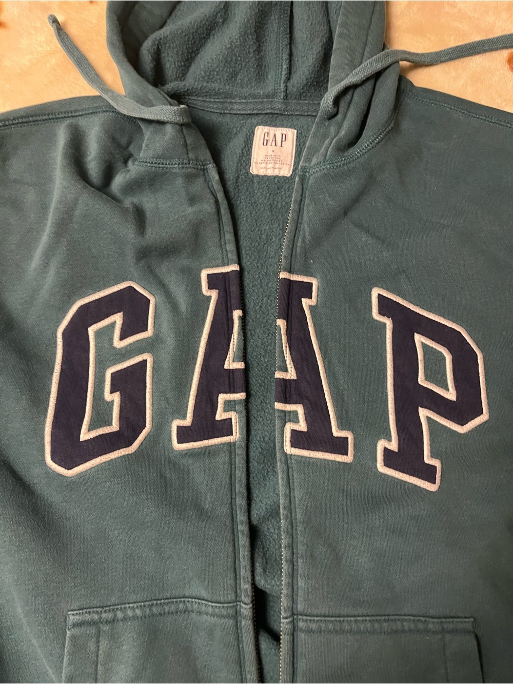 GAP Blue Lightweight Pullover Hoodie
